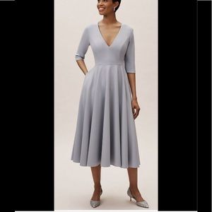 NWT BHLDN Valdis Dress light blue 8